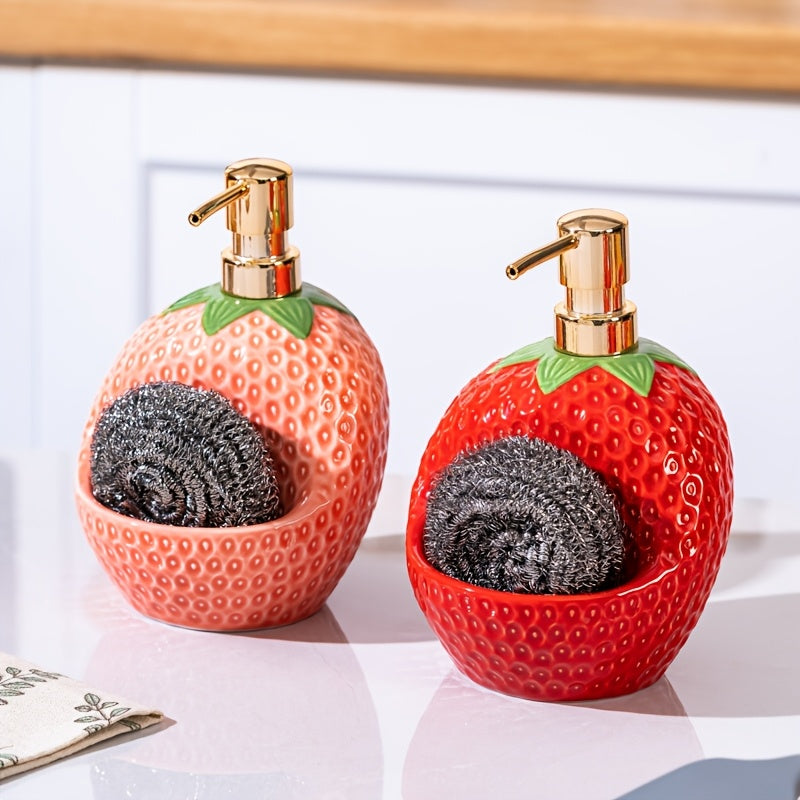 Dispensador de jabón de cerámica para cocina y baño, recipiente para almacenar detergente de ropa o botellas vacías