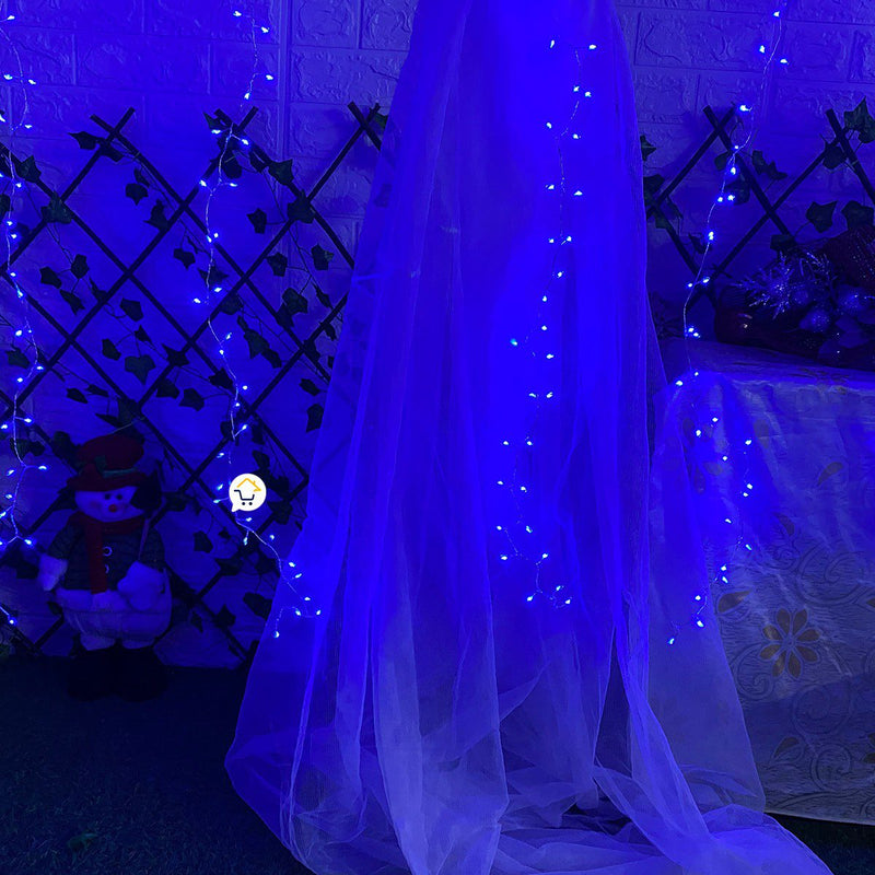 Cortina Micro Led Ramal 3x1,8 m 720 LED Decoración Navidad Azul 1587