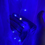 Cortina Micro Led Ramal 3x1,8 m 720 LED Decoración Navidad Azul 1587