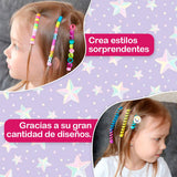 Set Peinados 2 En 1 Manillas Accesorios Cabello Juguete Infantil MBK207A