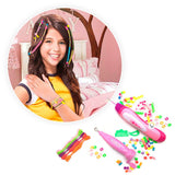 Set Peinados 2 En 1 Manillas Accesorios Cabello Juguete Infantil MBK207A