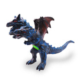 Figura Dinosaurio Tres Cabezas Grande Sonidos Detalles Pintura K7472001B