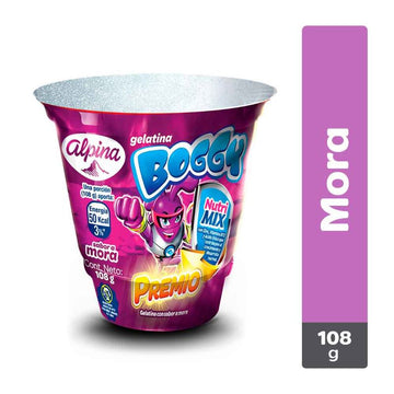 GELATINA BOGGY 108G PREMIO MORA