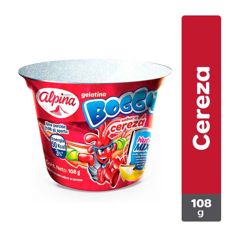 GELATINA BOGGY 108G CEREZA