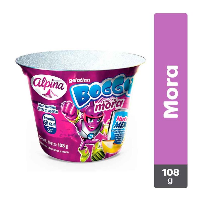GELATINA BOGGY 108G MORA ALPINA