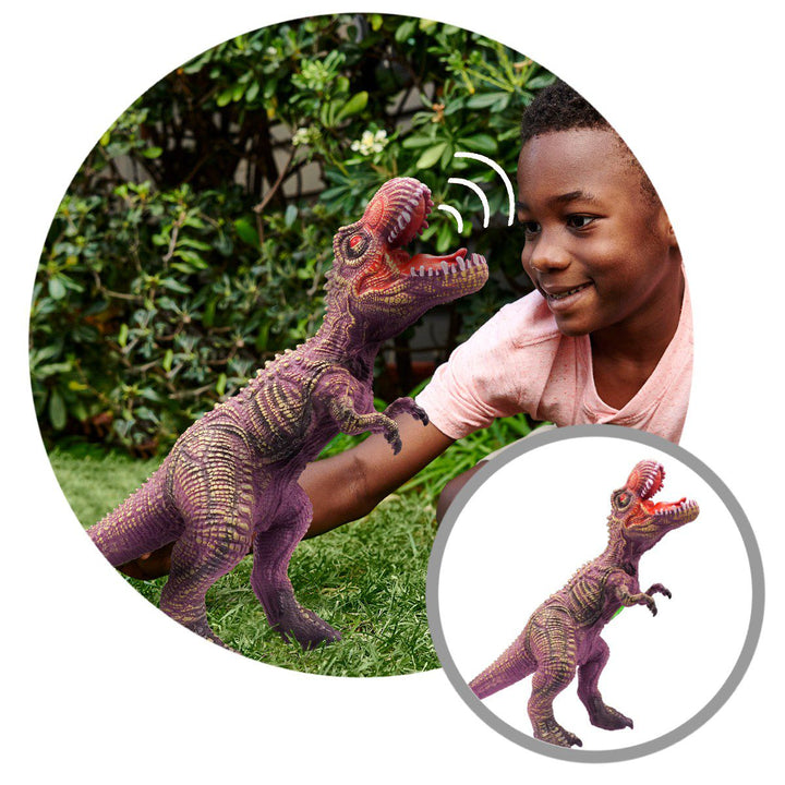 Figura Dinosaurio Tiranosaurio Rex Grande Sonidos Detalles Pintura k7472018