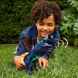 Figura Dinosaurio Tres Cabezas Grande Sonidos Detalles Pintura K7472001B