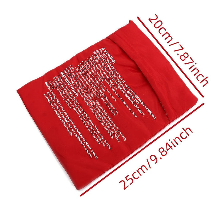 Bolsa De Cocción De Patatas En Horno De Microondas, Cocción Perfecta En Cualquier Momento Y Lugar