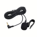 Micrófono De Audio Para Coche 3,5mm Clip Jack Plug Mic Estéreo con externo con cable para auto