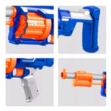 Metralleta de Dardos Semiautomática Juguete Lanza Dardos Espuma 9934