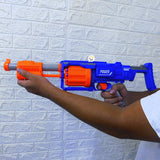 Metralleta de Dardos Semiautomática Juguete Lanza Dardos Espuma 9934