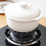 1pc Soporte para Estufa de Gas de Hierro Fundido | Estante Universal Antivuelco para Ollas Pequeñas/Sartenes/Platos | Resistente a Altas Temperaturas, Revestimiento Grueso Antióxido para Utensilios de Cocina