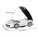 Soporte para Teléfono para Salpicadero de Coche Rotativo 360° y Plegable - Diseño Elegante en Blanco, Material ABS Duradero, Operación Fácil Sin Tacto para Conducción Segura y Navegación, Soporte para Teléfono para Coche