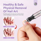 Lijadora de uñas eléctrica profesional, máquina de taladro de uñas, carga rápida USB, archivo de uñas eléctrico multifuncional para uñas de gel DIY y cuidado de belleza en casa, adecuado para manicura y herramientas de cuidado de uñas, kit de pulido de m