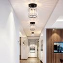 1 pieza/2 piezas, luces de techo redondas para balcones E27, luces de techo, lámparas de techo, iluminación de pasillos, iluminación de entradas, luces minimalistas con personalidad creativa, lámparas de arte de hierro (bombilla no incluida)
