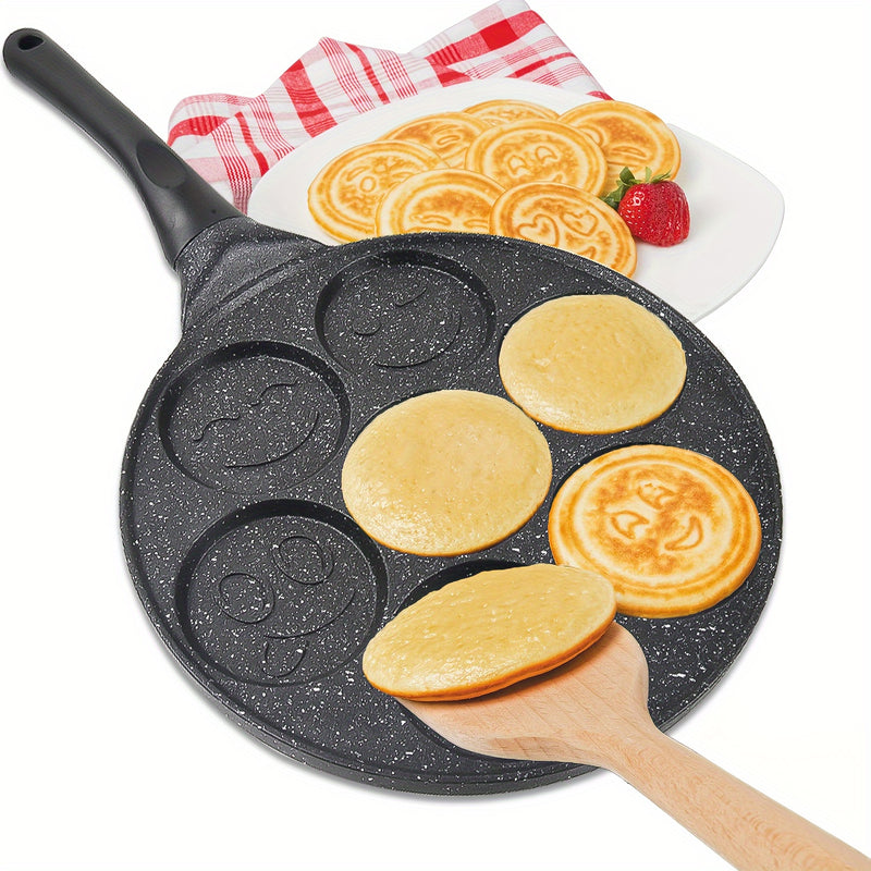 1 sartén mini para panqueques, molde de 7 formas, fabricante de panqueques