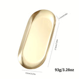 Bandeja de Desinfección para Salón de Uñas de Acero Inoxidable y Plástico - Soporte Directo para Spray de Alcohol para Herramientas de Manicura, Sin Necesidad de Electricidad, Organizador Portátil de Higiene para Salones de Uñas & Uso Doméstico, Cuidado