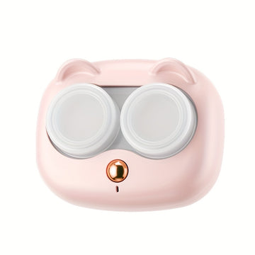 Limpiador de Gafas, Regalo Perfecto para 5 Fiestas Importantes: Navidad, Halloween, Día de San Valentín, etc., Caja Invisible con Organizador de Cepillos Dentales y Joyería