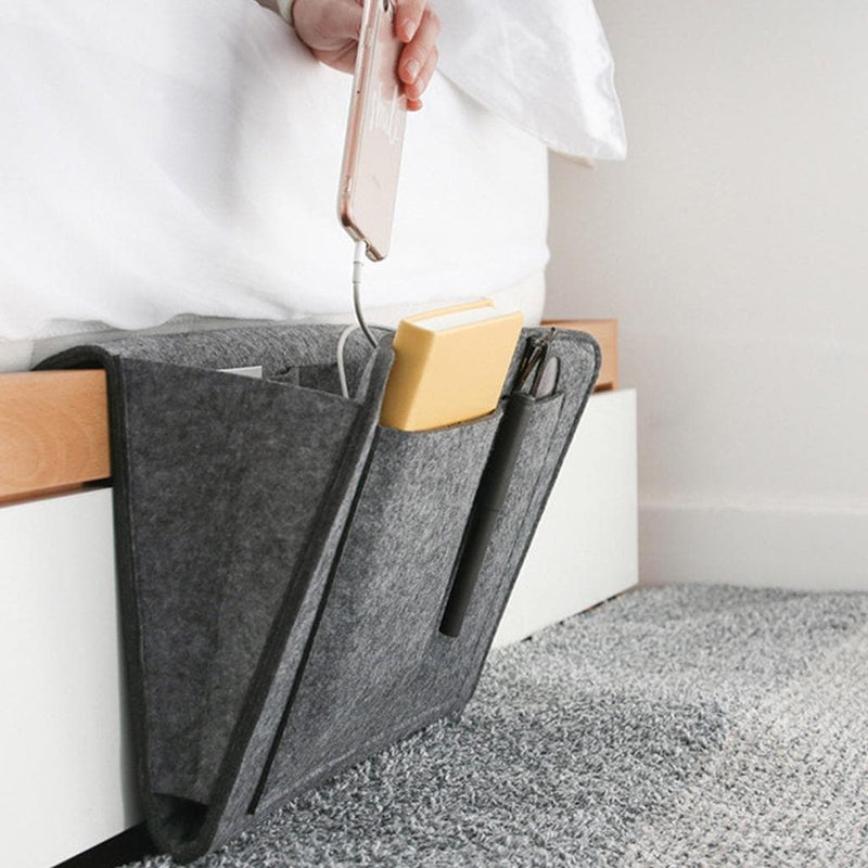 Organizador lateral para cama o muebles