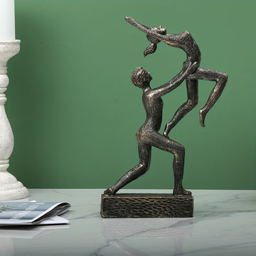 Figuras Artísticas De Personajes De Gimnasia, Figuras De Personajes Masculinos Y Femeninos, Obras De Arte Decorativas Modernas Para El Hogar, Decoración De Escritorio
