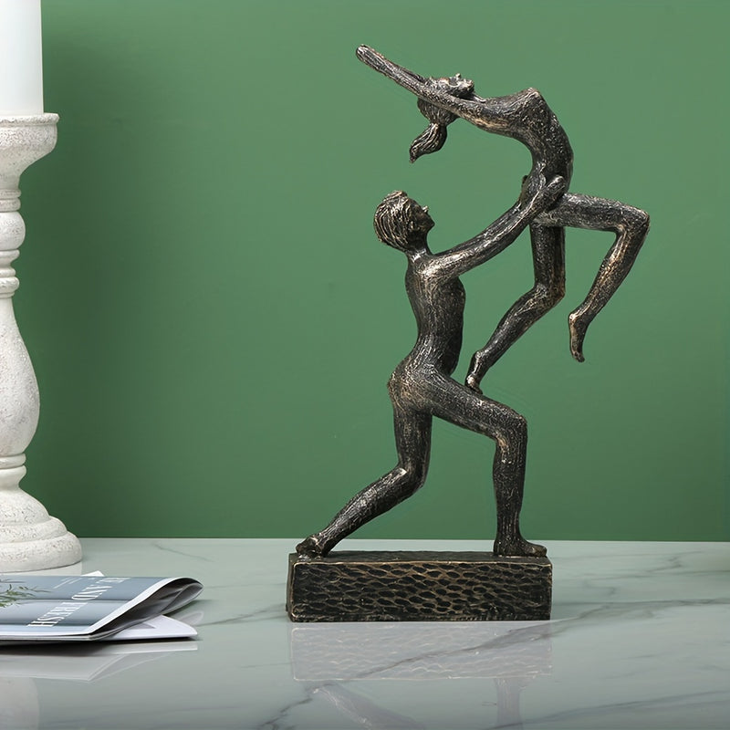 Figuras Artísticas De Personajes De Gimnasia, Figuras De Personajes Masculinos Y Femeninos, Obras De Arte Decorativas Modernas Para El Hogar, Decoración De Escritorio