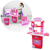 Set Tocador Didáctico Maquillaje 2 en 1 Cofre Maleta Infantil 524K1