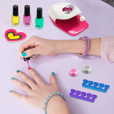 Kit Secadora de Uñas Juguete Spa Set Manicura Barniz MBK326