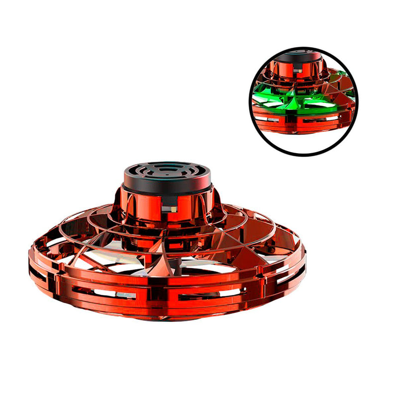 Dron Mini Ovni Volador Bumerang  Led Recargable Juguete Infantil  EDR4867