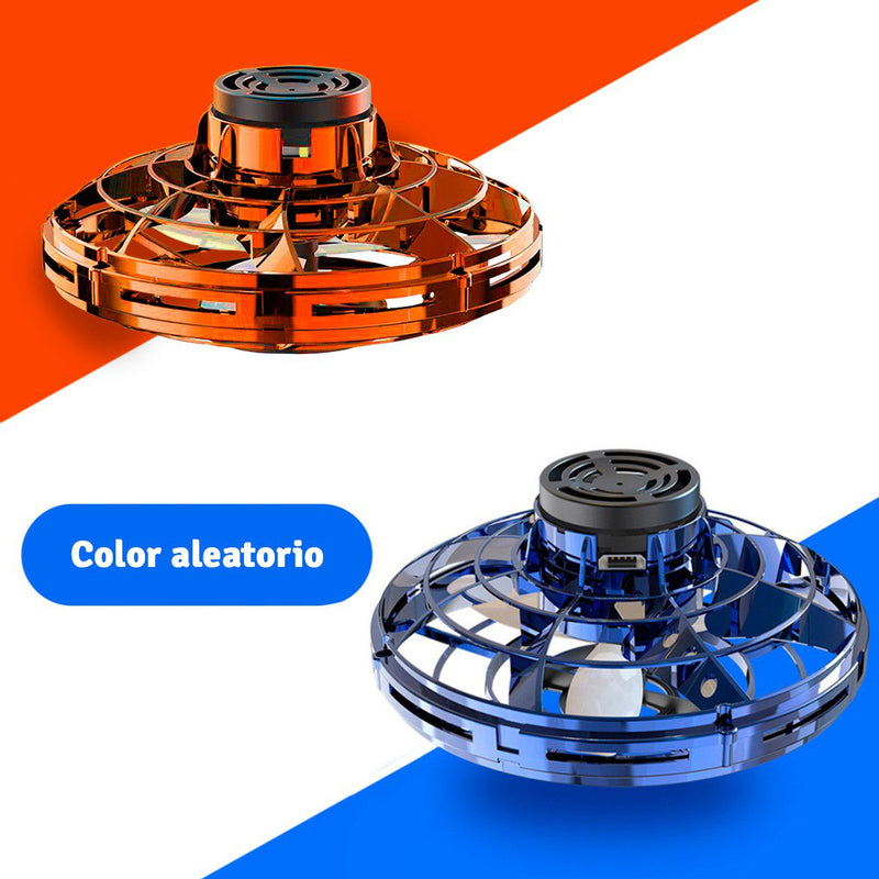Dron Mini Ovni Volador Bumerang  Led Recargable Juguete Infantil  EDR4867