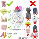 Mini calcetín y herramienta de lavado de ropa interior Herramienta de limpieza plegable pequeña y perezosa