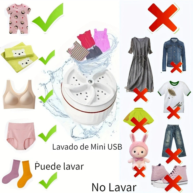 Mini calcetín y herramienta de lavado de ropa interior Herramienta de limpieza plegable pequeña y perezosa