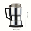 1 Unidad, Molienda Eléctrica Doméstica Mini, Operación de Un Solo Botón, Protección contra Sobrecalentamiento, Molienda Precisa para Café, Especias, Granos, Solución de Almacenamiento de Cocina Simple