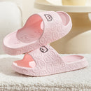 Pantuflas nuevas para mujer, suaves, sandalias de verano para baño y ducha, antideslizantes, suela blanda EVA, unisex