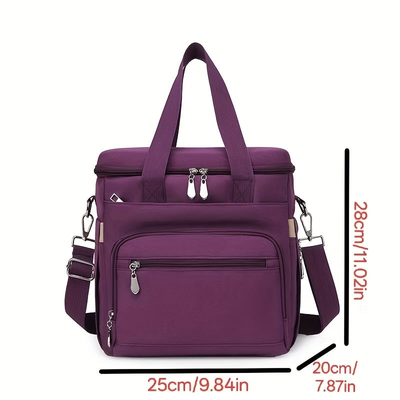 New stylish, high-capacity, multi-functional lunch bag for outdoor camping and kitchen use, Non-food contact