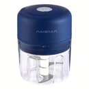 Trituradora de alimentos eléctrica Naibsan, molinillo de carne mini, hacedor de puré de ajo, carga USB, 5000rpm, capacidad de 251ml, gadget de cocina portátil para carne picada, verdura, cebolla, jengibre, chile, batería de litio recargable