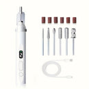 Drill eléctrico portátil para manicura, diseñado para quitar uñas, reparar y pulir en casa.