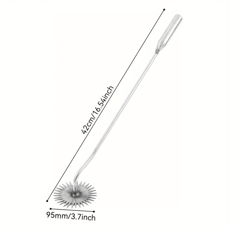 Desmalezadora Manual de Alta Resistencia con Cuchilla en Forma de Estrella Afilada - Herramienta Eficiente para Jardín y Césped, Mango Ergonómico para Malezas Profundas, Construcción Duradera en Acero - Sin Necesidad de Electricidad, Ideal para Hogar y J
