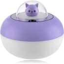 Mini Humidificador con Figura de Gato y Luces de Colores