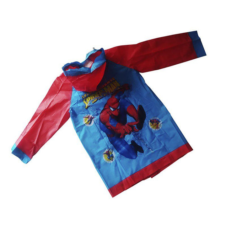 Combo Impermeables Niños Spider man + Sombrilla + Silbato + Estuche GRATIS!