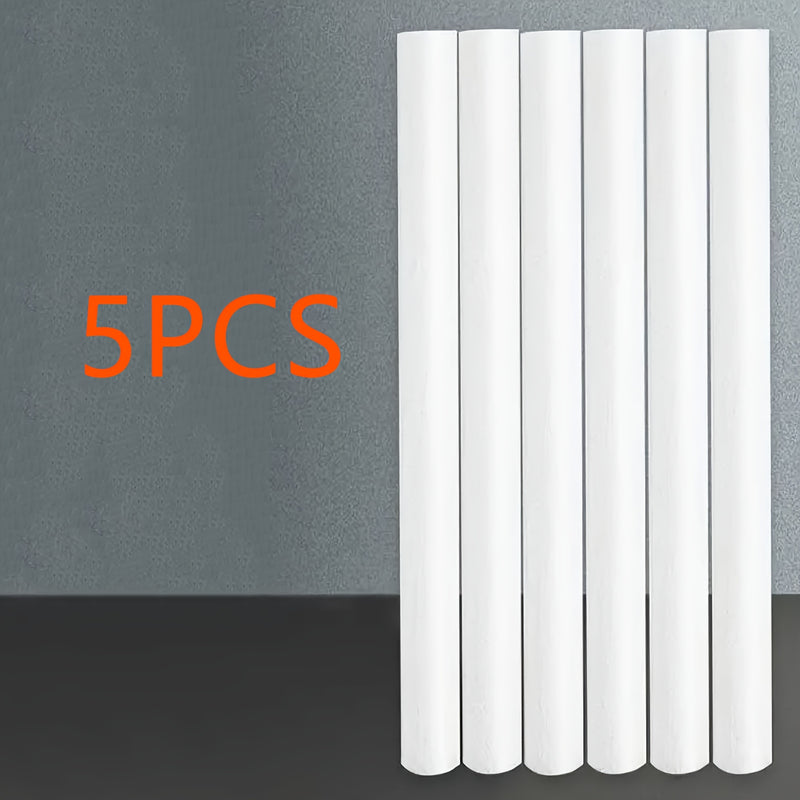 Humedificador de Algodón Barra Filtro - Filtro de repuesto desechable blanco, longitud cortable para ajuste, instalación fácil para uso en el hogar y la oficina, filtro de limpieza de aire, diseño simple, tecnología de aire limpio