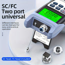 1pc Medidor de Potencia Óptica DXL-40D, Probador de Pérdida de Fibra Óptica, -70~+10dbm, Adaptadores FC/SC/ST, Control por tecla, Funciona con batería, 36V Máx, Sin batería incluida