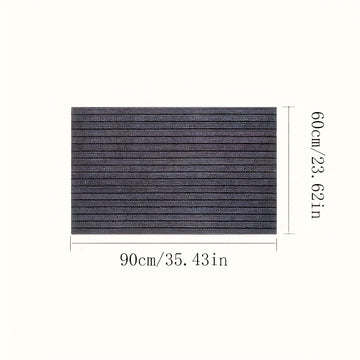 Alfombra de entrada antideslizante con 7 franjas, resistente y fácil de limpiar, para hogar, cocina y baño, rectangular, lavable, regalo ideal para Halloween y Navidad, alfombra de baño|alfombra a rayas|alfombra de poliéster, felpudo para baño