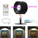 Lámparas de pared LED HBOWMDJIA, lámparas montadas en la pared con batería recargable, 3 niveles de brillo, carga extraíble, rotación de 360°, bola magnética, luz de pared inalámbrica para leer, estudiar, dormitorio, pasillo, luz LED.