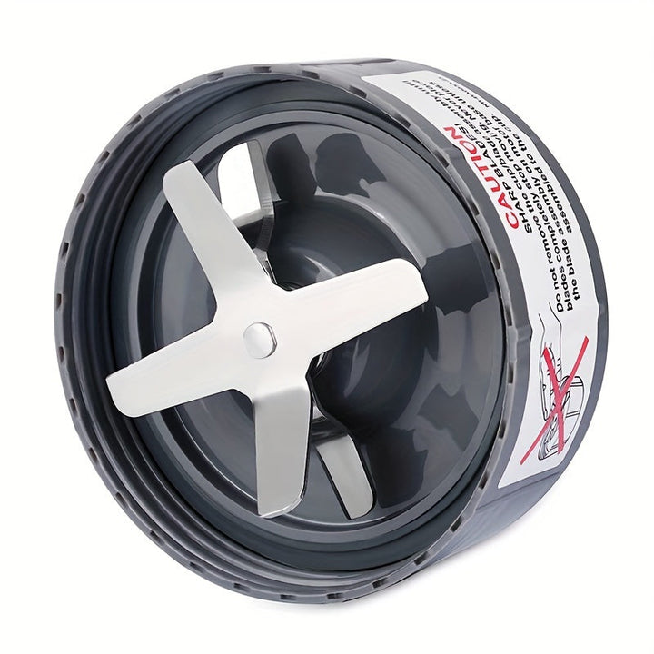 Cuchilla de repuesto NutriBullet con anillo de sellado - Compatible con licuadoras NutriBullet 600W/900W Pro, cuchillas de acero inoxidable resistentes, diseño antiderrames para smoothies, sopas, hielo - Repuestos para NutriBullet Pro Series, accesorios