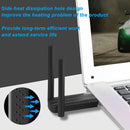 Adaptador de Red sin varillas WiFi6 1x USB 3.0 1800Mbps, Adaptador USB WiFi 802.11ax con Interfaz Super USB 3.0, Antena Externa de Alta Ganancia, Doble Banda 5.8G/2.4G, Receptor/Transmisor, Compatible Solo con Windows 10/11
