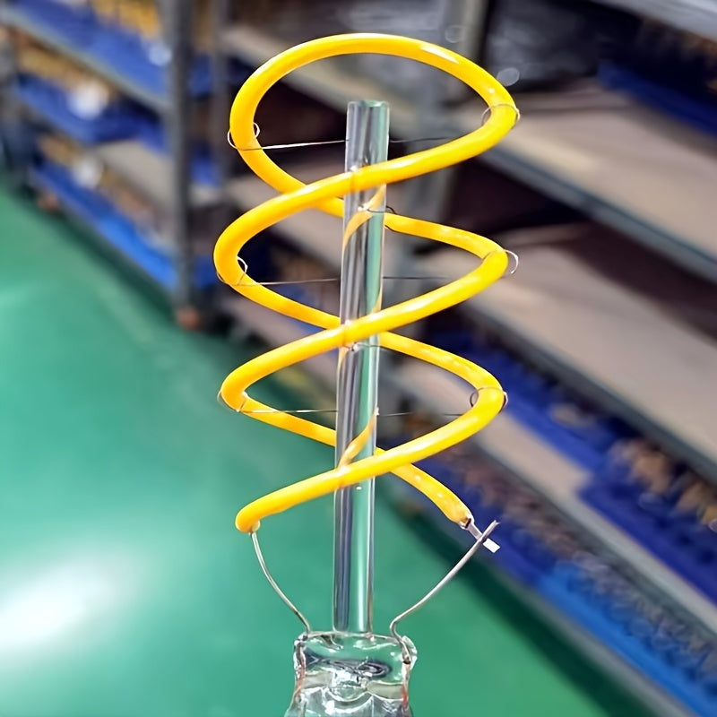 Paquete de 6 Tiras Luminosas Flexibles - Blanco Cálido, Rojo, Verde, Azul, Rosa | Bombillas Espirales de 38mm/130mm/300mm, Ideales para DIY y Decoración | Alimentadas por Batería DC3V (No Incluida) | Brillantes y Flexible, Perfectas para Cocina/Salón/Esc