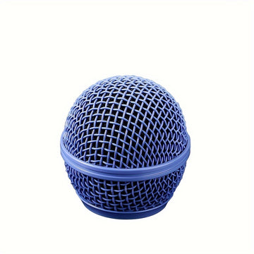 Capuchón de Malla Metálica BOMGE para Shure SM58/BETA58 - Compatible con BLX4, PGX4, QLXD4, SLX4, ULXD4 - Cápsula Profesional en Rojo, Verde, Azul y - Reducción de Ruido & Durabilidad para Estudio, Podcasting y Presentaciones En Vivo - Accesorio Compatib