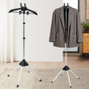 Colgador portátil para planchar con tabla de mano, altura ajustable, ideal para camisas y ropa ligera, juego de rejilla de vapor metálica