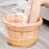 160 bolsas desechables para baño de pies, bolsas transparentes de plástico higiénicas y sin olor para cuidado de los pies en hogares, salones de belleza e hoteles