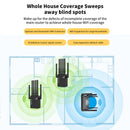 Momoter-1200Mbps-Supports WIFI6 Extensor de WiFi de Doble Frecuencia, Amplificador de Señal WiFi, WiFi 2.4 y 5Ghz de Doble Frecuencia (9000 Pies Cuadrados), Penetración Fuerte de Señal WiFi para 35 Dispositivos, 4 Modos de Configuración con 1 Toque, 6 An